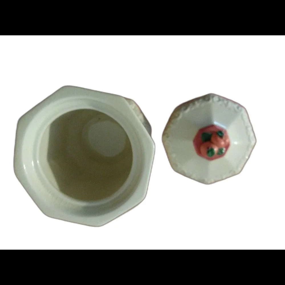 Avon Sweet Country Harvest Creamer And Sugar Bowl With Lid